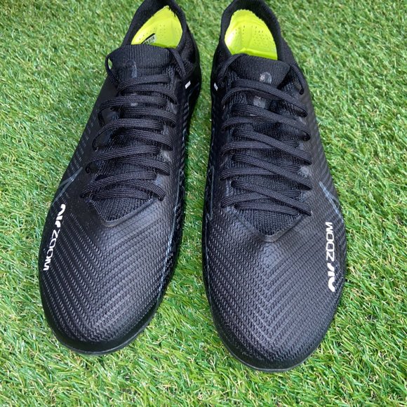 Nike Zoom Vapor 15 Pro FG Soccer Cleats Black Dark Smoke Volt DJ5603-001 Size 10 main image 6